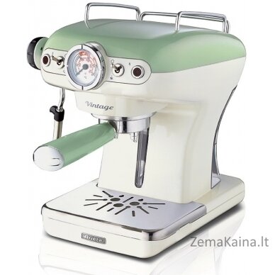 Kavos aparatas Ariete Espresso Vintage 1389 light green