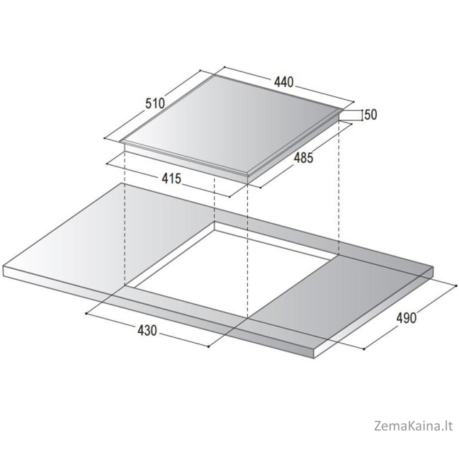 Kaitlentė Allenzi PI4030T-S1 1