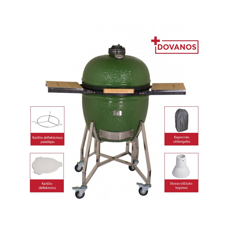 Kamado Grilis Zyle The King 69 Cm Zy27grbbq Zemakaina Lt