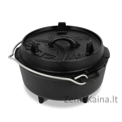 Ketaus puodas Petromax FT3 (su kojelėmis) 1.6 l