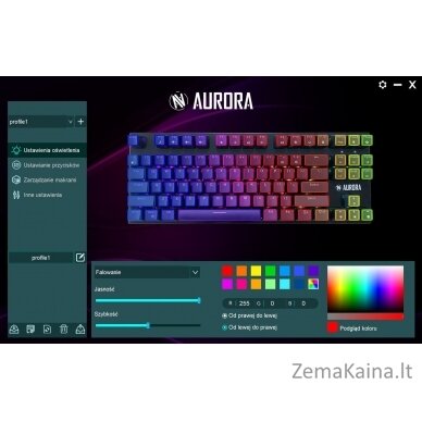 KEYBOARD I-BOX AURORA K-2R RGB, MECHANICAL, GAMING 1