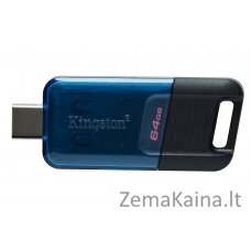 Kingston Technology DataTraveler 64GB 80 M 200MB/s USB-C 3.2 Gen 1