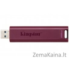 Kingston Technology DataTraveler Max USB atmintukas 256 GB USB A tipo 3.2 Gen 2 (3.1 Gen 2) Raudona