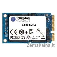 Kingston Technology KC600 mSATA 1,02 TB „Serial ATA III“ 3D TLC