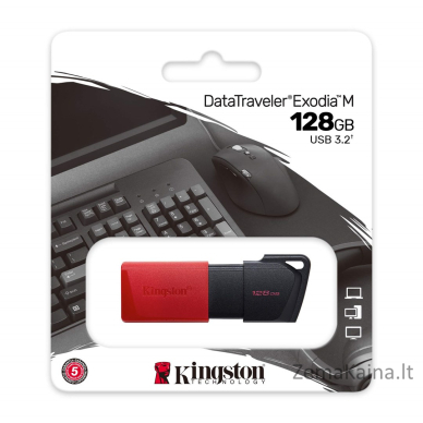 KINGSTON Exodia 128GB USB3.2 red 2