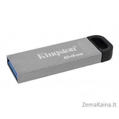 Kingston Technology DataTraveler Kyson USB atmintukas 64 GB USB A tipo 3.2 Gen 1 (3.1 Gen 1) Sidabras 2