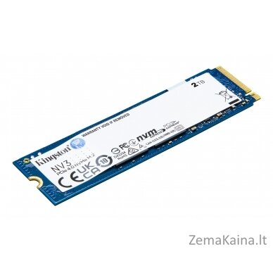 Kingston Technology NV3 2 TB M.2 PCI Express 4.0 NVMe 3D NAND 7