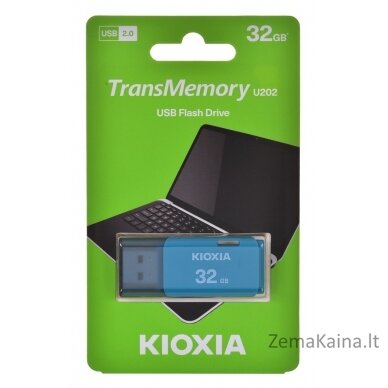 Kioxia TransMemory U202 USB atmintukas 32 GB USB A tipo 2.0 Mėlyna 1