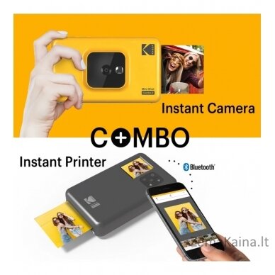 Kodak Mini Shot 2  Camera and Printer Combo Yellow 1