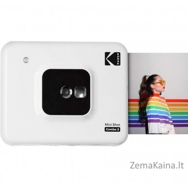 Kodak Mini Shot 3 Square Instant Camera and Printer white 1