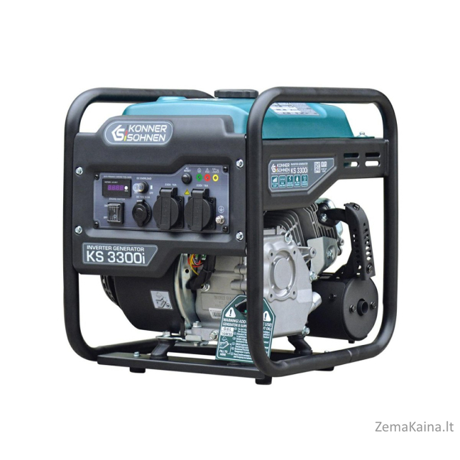 KÖNNER & SÖHNEN INVERTERINIS GENERATORIUS 3,0 kW 230 V KS 3300i