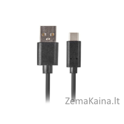 Lanberg CA-USBO-31CU-0018-BK USB kabelis 1,8 m USB 3.2 Gen 1 (3.1 Gen 1) USB C USB A Juoda