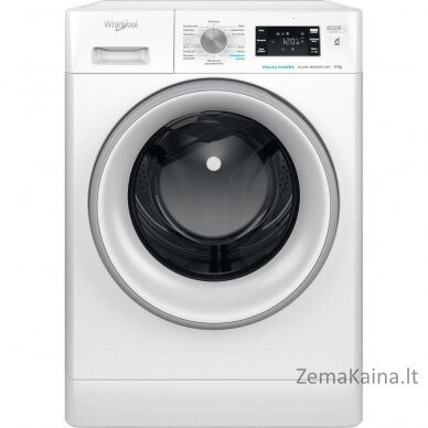 Laisvai pastatoma skalbyklė "Whirlpool" FFB 9258 SV LT 9 kg, 1200 aps./min, balta 9