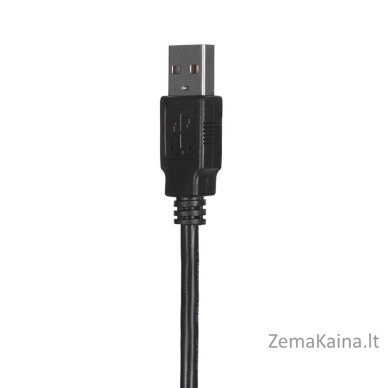 Lanberg CA-USBA-20CU-0018-BK USB kabelis 1.8m 2.0 USB A Juoda 2