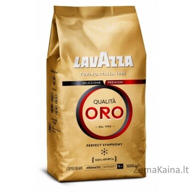 Kavos pupelės Lavazza Qualita Oro 1000g