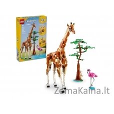 LEGO CREATOR 3 IŠ 1 31150 LAUKINIAI SAFARIO GYVŪNAI