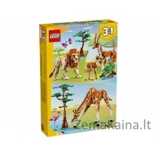 LEGO CREATOR 3 IŠ 1 31150 LAUKINIAI SAFARIO GYVŪNAI