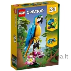 LEGO CREATOR 31136 EKZOTINIS PARROTAS