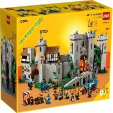 LEGO ICONS 10305 Zamek Rycerzy herbu Lew