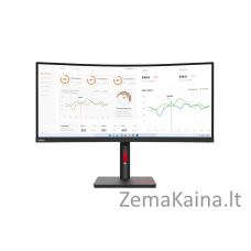 Lenovo ThinkVision T34w-30 LED display 86.4 cm (34") 3440 x 1440 pixels Wide Quad HD Black