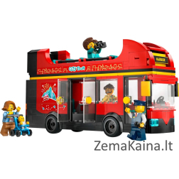 LEGO City 60407 Czerwony, piętrowy autokar