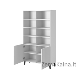 Lentynos PAFOS 100x40x176,5 cm baltos matinės