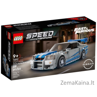 LEGO SPEED CHAMPIONS 76917 FAST & FURIOUS - NISSAN SKYLINE GT-R (R34)