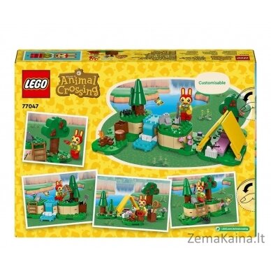 LEGO ANIMAL CROSSING 77047 Bunnie veikla lauke 1