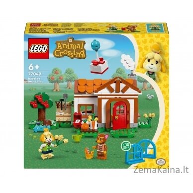 LEGO ANIMAL CROSSING 77049 Izabelės apsilankymas namuose