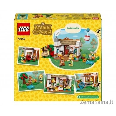 LEGO ANIMAL CROSSING 77049 Izabelės apsilankymas namuose 1