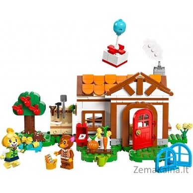 LEGO ANIMAL CROSSING 77049 Izabelės apsilankymas namuose 2