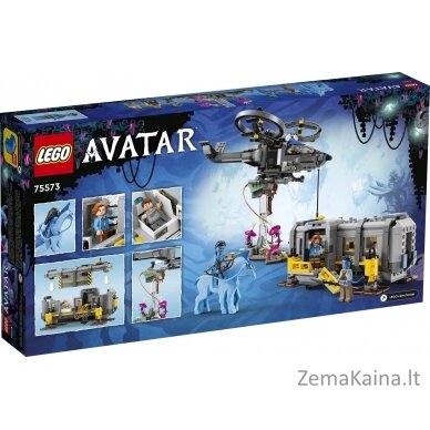 LEGO AVATAR 75573 PLŪDURIUOJANTYS KALNAI: SVETAINĖ 26 IR RDA SAMSON 1