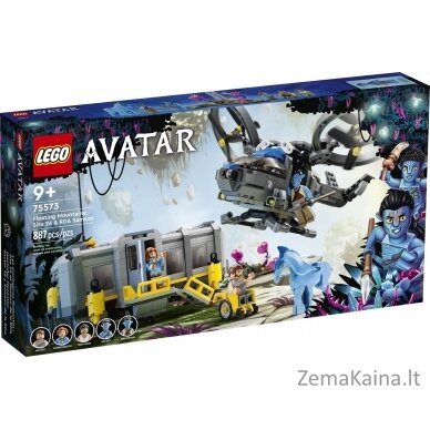 LEGO AVATAR 75573 PLŪDURIUOJANTYS KALNAI: SVETAINĖ 26 IR RDA SAMSON