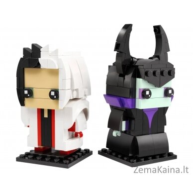 LEGO BRICKHEADZ 40620 Cruella & Maleficent 2