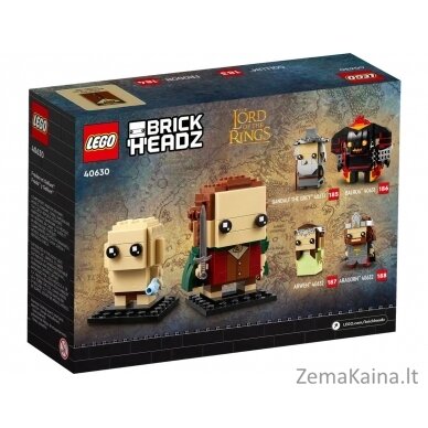 LEGO BRICKHEADZ 40630 Frodo ir Gollem 1