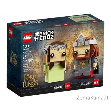 LEGO BRICKHEADZ 40632 Aragornas ir Arvenas