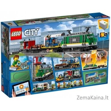 LEGO CITY 60198 KROVININIS TRAUKINYS 1