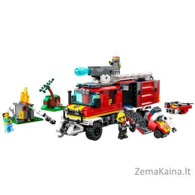 LEGO CITY 60374 UGNIAGESIŲ KOMANDINIS AUTOMOBILIS 2