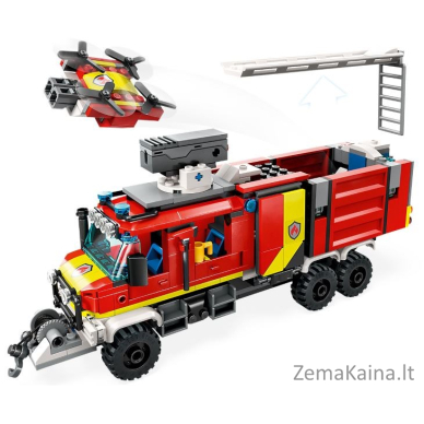 LEGO CITY 60374 UGNIAGESIŲ KOMANDINIS AUTOMOBILIS 3