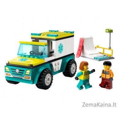 LEGO CITY 60403 GREITOJI PAGALBA IR SNIEGLENTININKAS 2