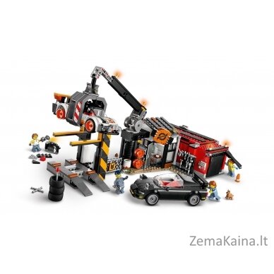 LEGO CITY 60472 Scrapyard with Cars 3