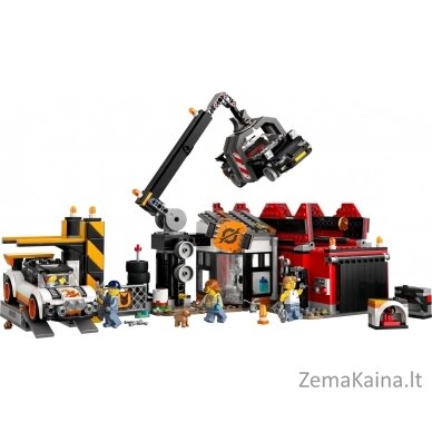 LEGO CITY 60472 Scrapyard with Cars 2