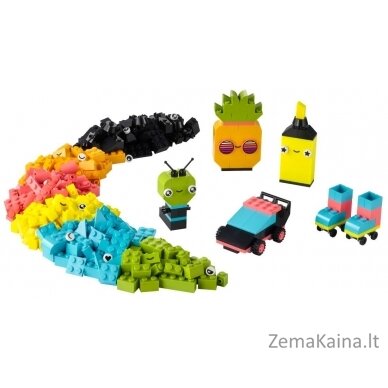 LEGO CLASSIC 11027 KŪRYBINGOS NEONINĖS PRAMOGOS 5