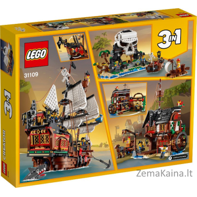 LEGO Creator 31109 Piratų laivas 1