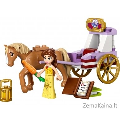 LEGO DISNEY 43233 BELLE'S STORYTIME ARKLIŲ VEŽIMAS 7