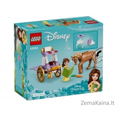 LEGO DISNEY 43233 BELLE'S STORYTIME ARKLIŲ VEŽIMAS 6