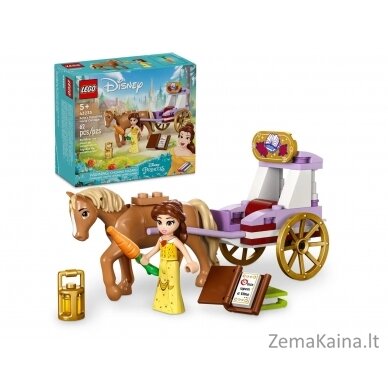 LEGO DISNEY 43233 BELLE'S STORYTIME ARKLIŲ VEŽIMAS 5