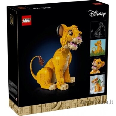 LEGO Disney 43247 Król Lew - młody Simba p2 1