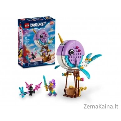 LEGO DREAMZZZ 71472 IZZIE NARWHAL'S KARŠTO ORO BALIONAS