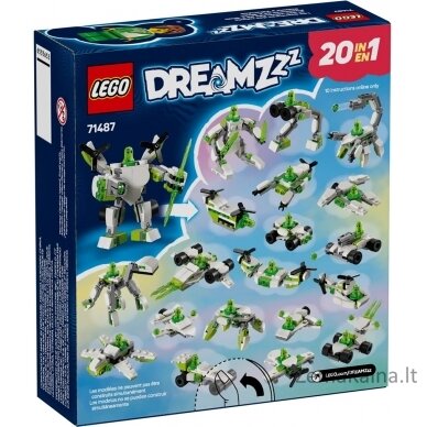 LEGO DREAMZZZ 71487 Z-Blob Robot and Vehicle Adventures 1